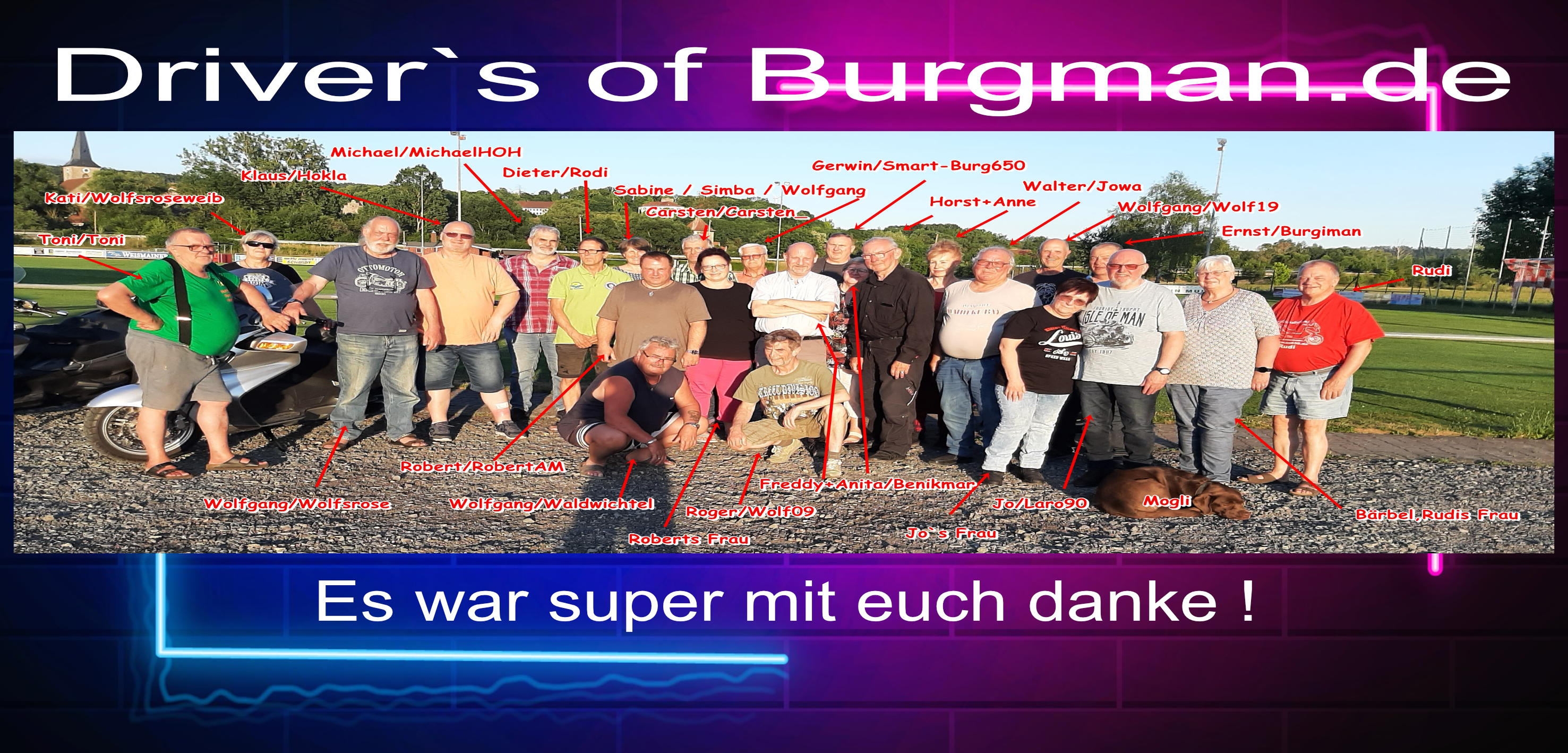 Driver´s of Burgman